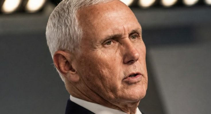 MIKE PENCE BREAKS DOWN IN TEARS DURING SHOCKING ANNOUNCEMENT