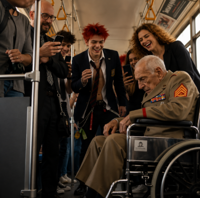 56USPH “Mocking and Kicking a Soldier Came With a Price He Never Expected!”