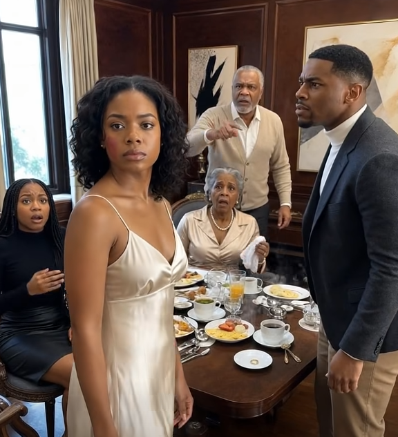 On the first morning after our wedding, my husband sla:pped me while his whole family watched. They expected tears, sh:ame, and silence. Instead, I looked at him coldly and left without a word.