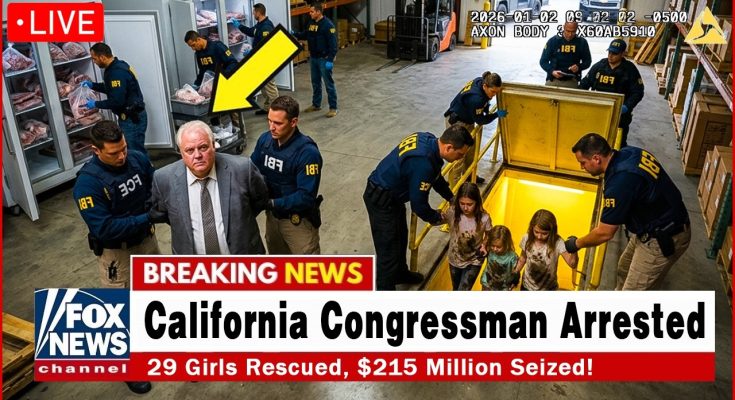 Shocking FBI and ICE Raid Unveils Hidden Bunker of Congressman Adam Schiff: 29 Trafficked Girls Rescued and $215 Million Seized in Historic Crackdown on a $2.5 Billion Criminal Empire! Discover the Dark Secrets Behind This Multi-State Operation.