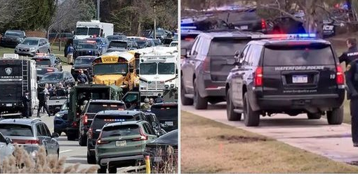 BREAKING: Terror attack in Michigan! A person RAMMED a truck LOADED with explosives at high speed into a synagogue and a preschool where 140 children were.
