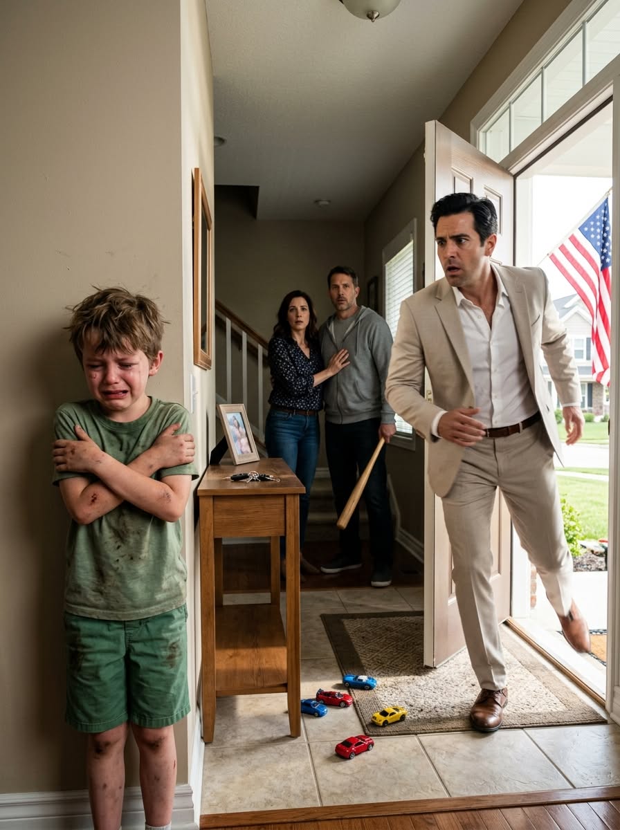 Noah had never interrupted his father at work.  But that afternoon, the four-year-old called twice.