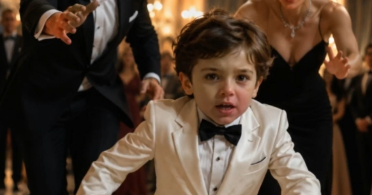 A billionaire couple thought their dark secret was buried—until their adopted son saw the waitress at a high-society gala…