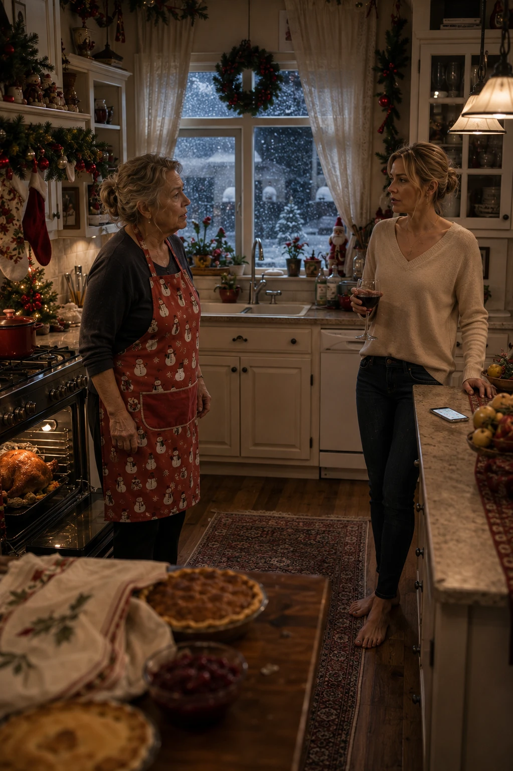 The moment I realized my daughter-in-law had erased me from my own Christmas dinner, I wasn't standing in the hallway.