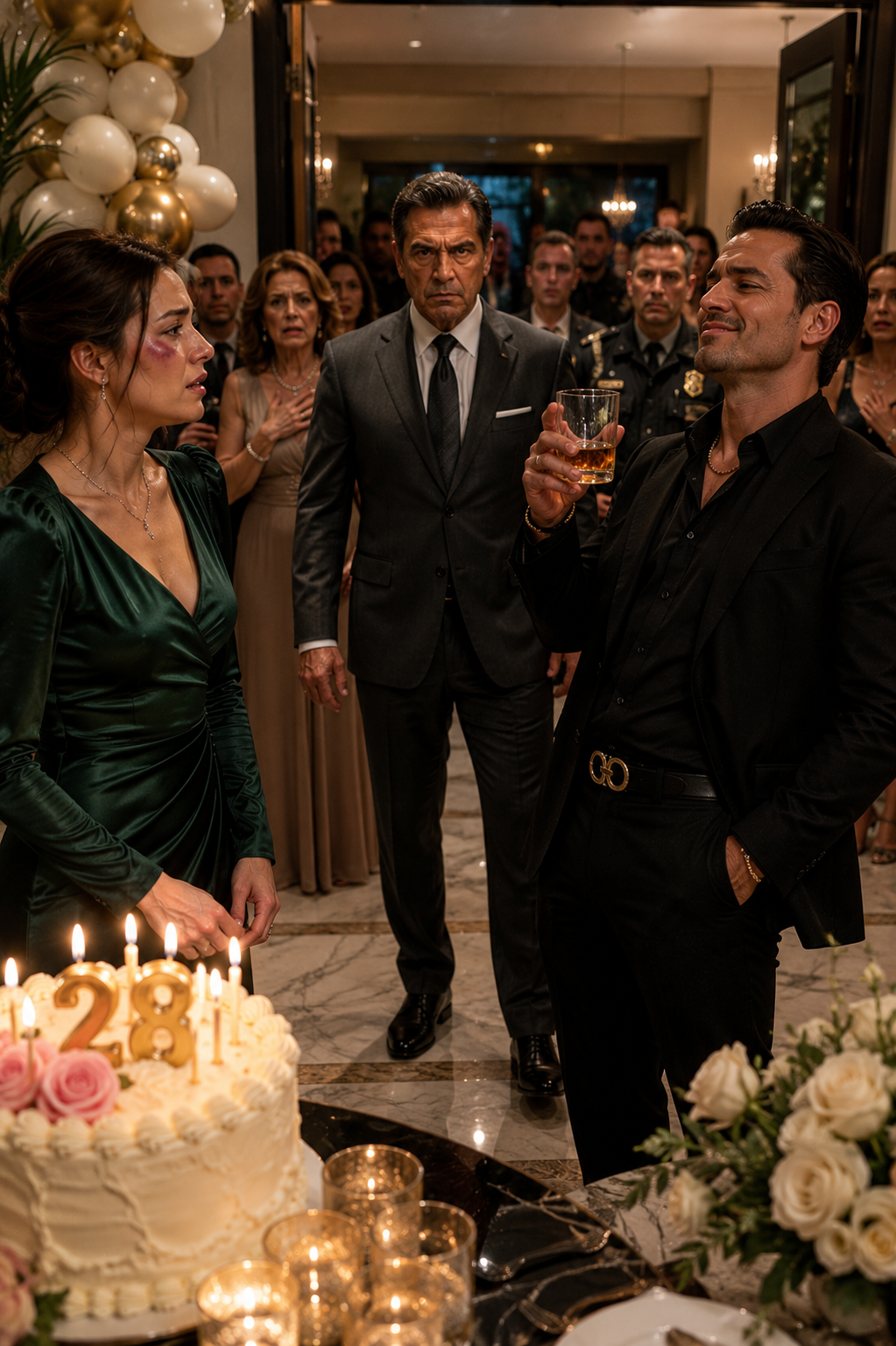My Husband Humiliated Me in Front of My Birthday Guests… Seconds Later, My Father Turned the Celebration Into a Crime Scene