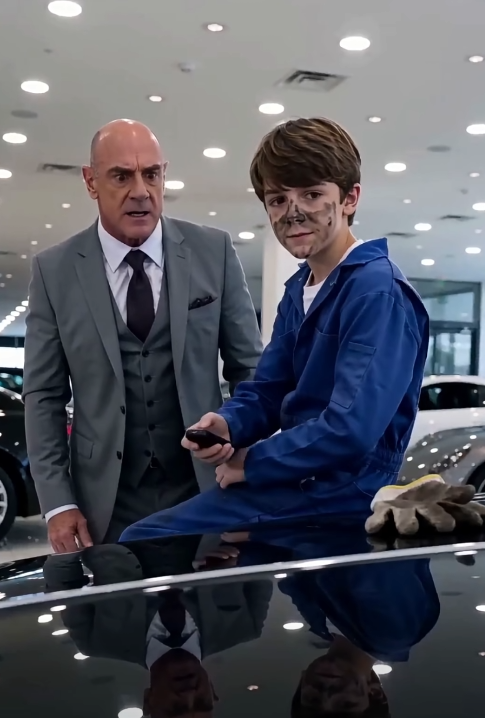 THE CAR DEALER MOCKED THE GREASE-COVERED BOY