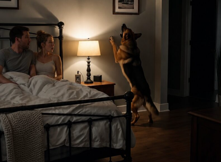 As soon as we moved into our new house, our dog started constantly staring at the same wall in the bedroom and barking loudly: for several nights in a row, she wouldn’t let us sleep, until we finally couldn’t take it anymore, called a contractor, and decided to open up that wall
