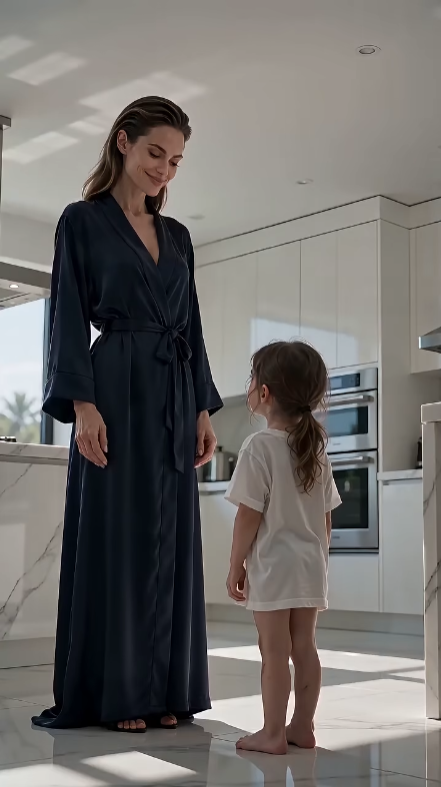 She Told a Starving Three-Year-Old She Did Not Belong There Until the Billionaire’s Voice Froze the Whole Kitchen