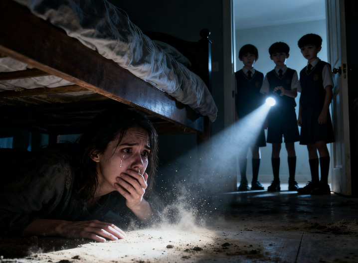 New My Neighbor Kept Telling Me She Saw My Daughter At Home During School Hours—So I Pretended To Leave For Work And Hid Under Her Bed. What I Heard Next Made My Blood Run Cold