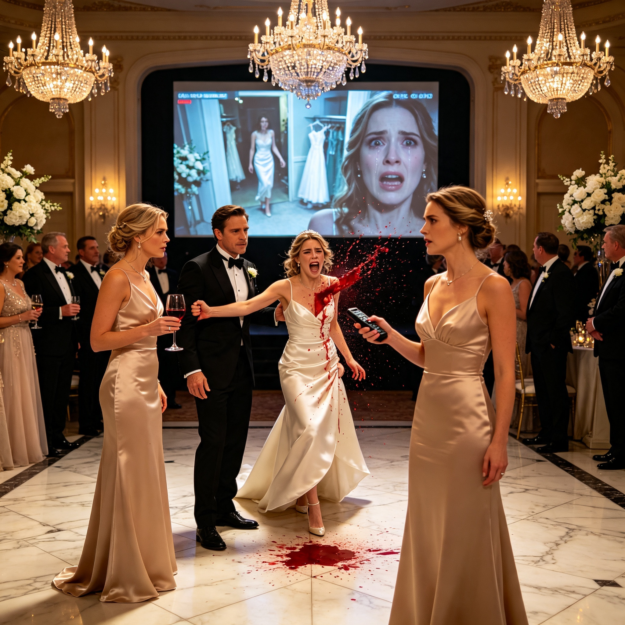 MY MAID OF HONOR STOLE MY PRIVATE WEDDING DRESS DESIGN CALLED ME CRAZY IN FRONT OF EVERYONE THEN THE BALLROOM SCREEN CAME ON