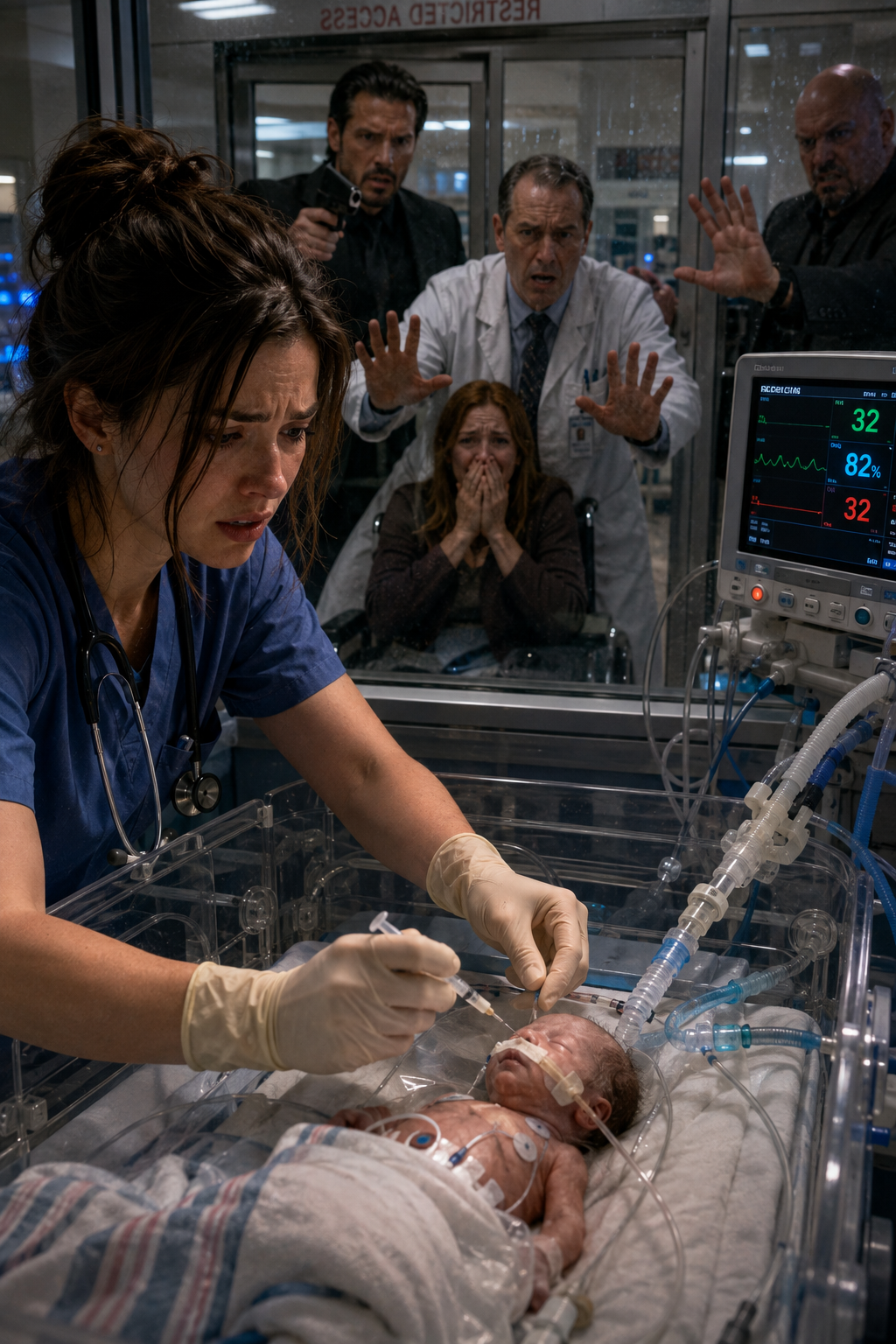 FIFTEEN DOCTORS GAVE UP ON THE MAFIA BABY—THEN ONE NURSE LOCKED THE DOOR AND RISKED EVERYTHING