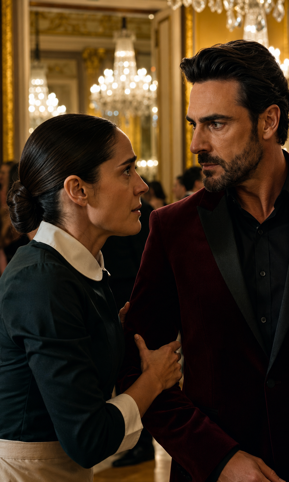 La Domestique Supplia Le Millionnaire De Faire Semblant D’Être Son Invitée… Puis Elle Révéla Qu’Il Avait Lui-Même Invité L’Homme Qui Voulait La Faire Taire