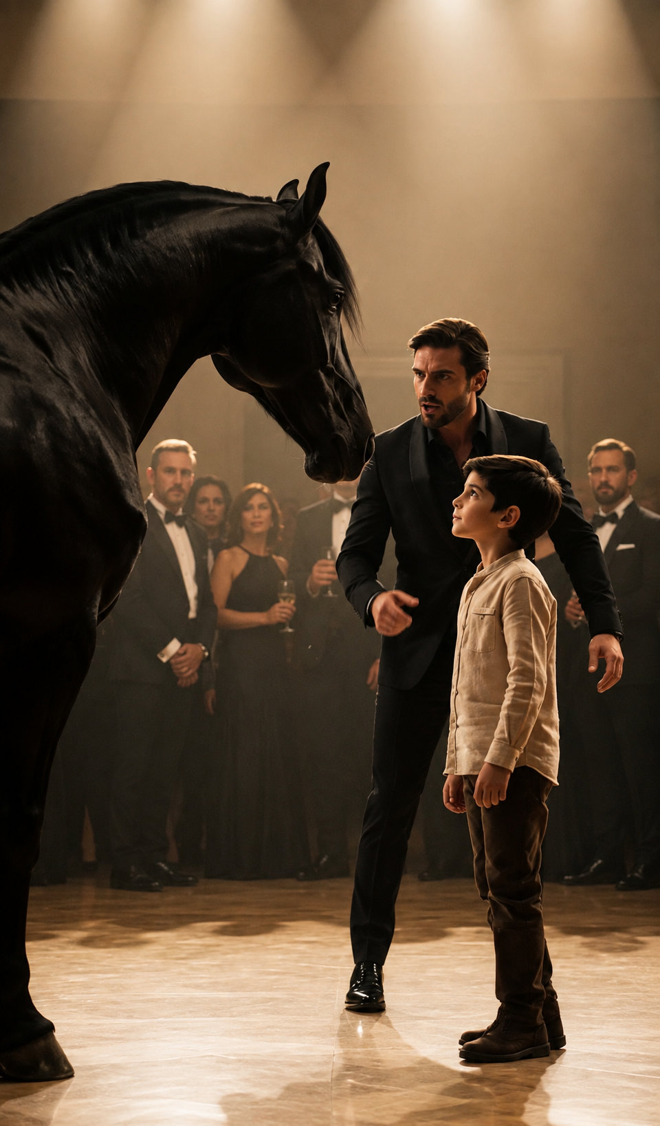 « CE CHEVAL NE S’AGENOUILLAIT QUE DEVANT UN SEUL HOMME… » PUIS MATHÉO PRONONÇA DEUX MOTS QUI FIGÈRENT ADRIEN