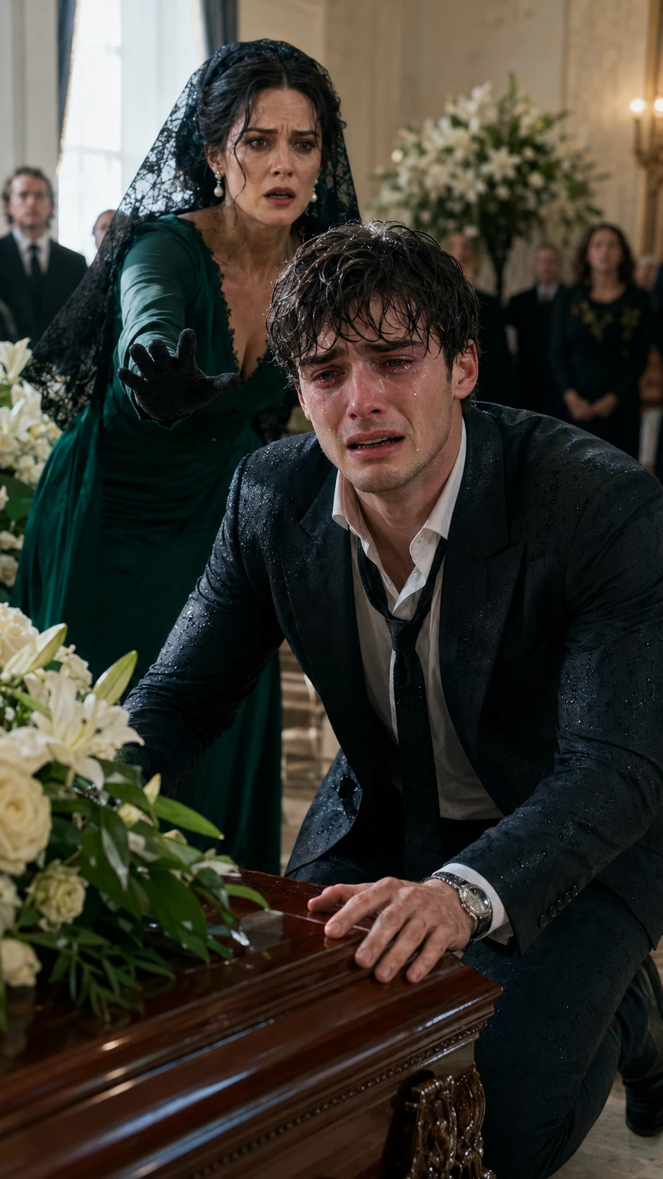 THE FUNERAL WAS SUPPOSED TO BE OVER—UNTIL HIS SON HEARD SOMETHING FROM INSIDE THE COFFIN.