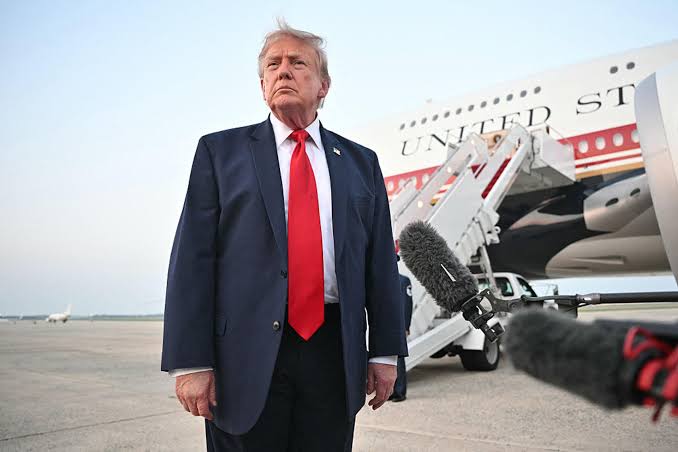 The Viral Air Force One Fall That Sparked a Wild Trump Double Theory