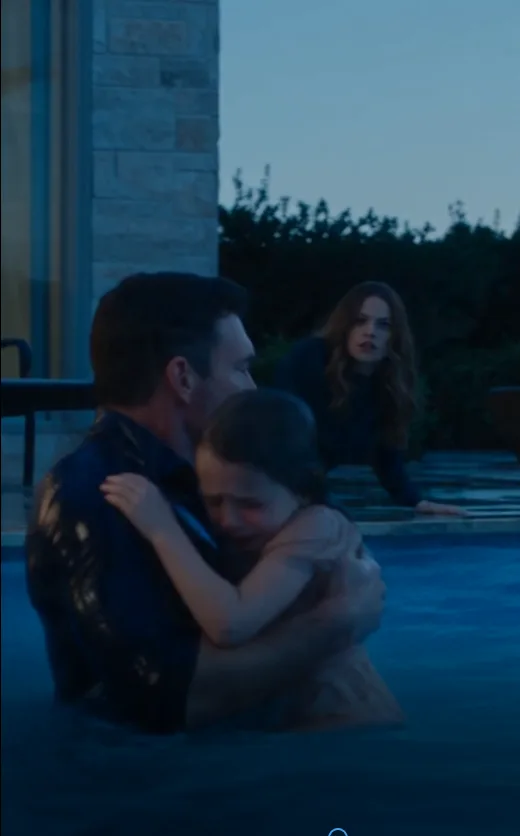 The stepmother dragged Sophie by the hair toward the pool while she begged for her mother’s teddy bear.