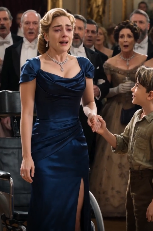 THE POOR BOY ASKED THE PARALYZED LADY TO DANCE