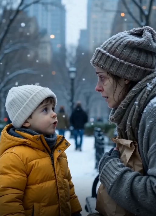 EL REVERSO DEL INVIERNO: EL PEQUEÑO ÁNGEL DE LA NIEVE – PARTE 2 ❄️🧤