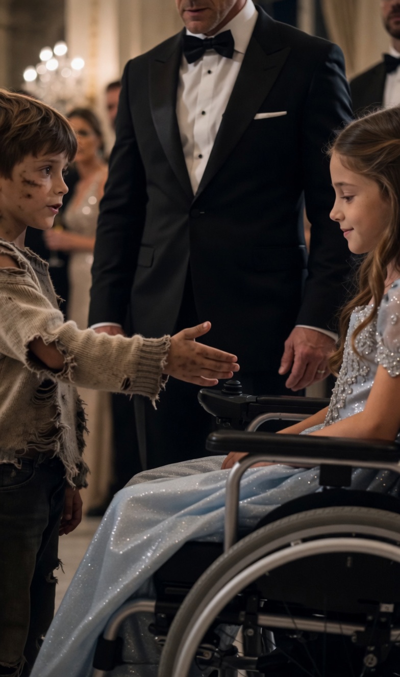HE WAS BANNED FROM THE BALLROOM FOR HIS RAGGED CLOTHES, UNTIL HE REVEALED A SECRET TO THE TYCOON