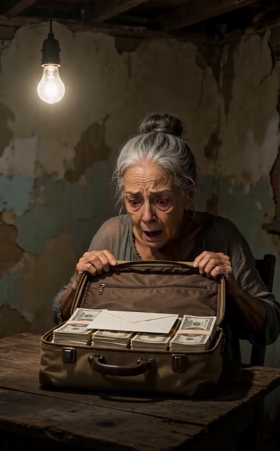 ¡LA ECHÓ DE LA MANSIÓN BAJO LA LLUVIA, SIN SABER QUE DENTRO DE ESA BOLSA ESTABA EL SACRIFICIO MÁS GRANDE DE SU VIDA!