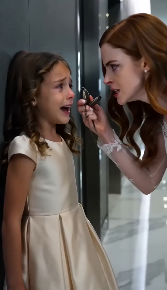 The Bride Tried to Rip a Gold Locket from a Little Girl's Neck—Then She Opened It and Everything Changed