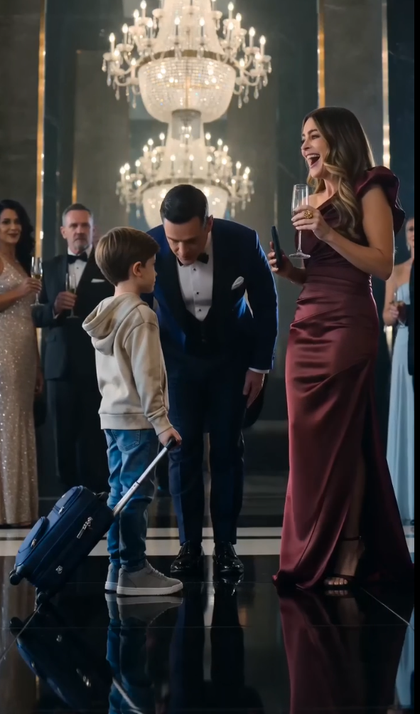THE BOY WITH THE OLD SUITCASE