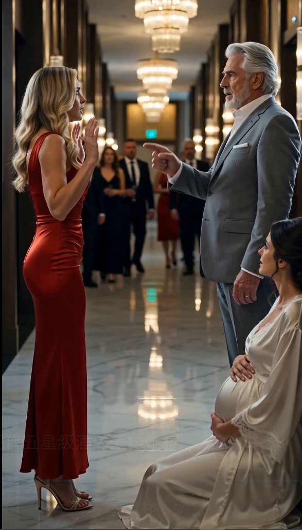 The Woman on the Marble Floor