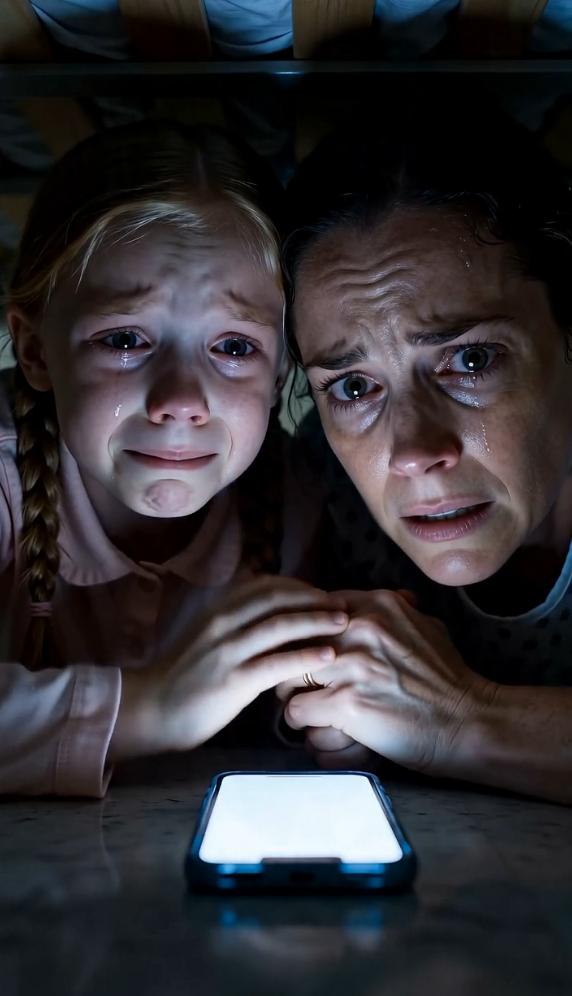 "My 8-year-old daughter shut my hospital curtains after I gave birth. Then she whispered, ""Get under the bed. Now."