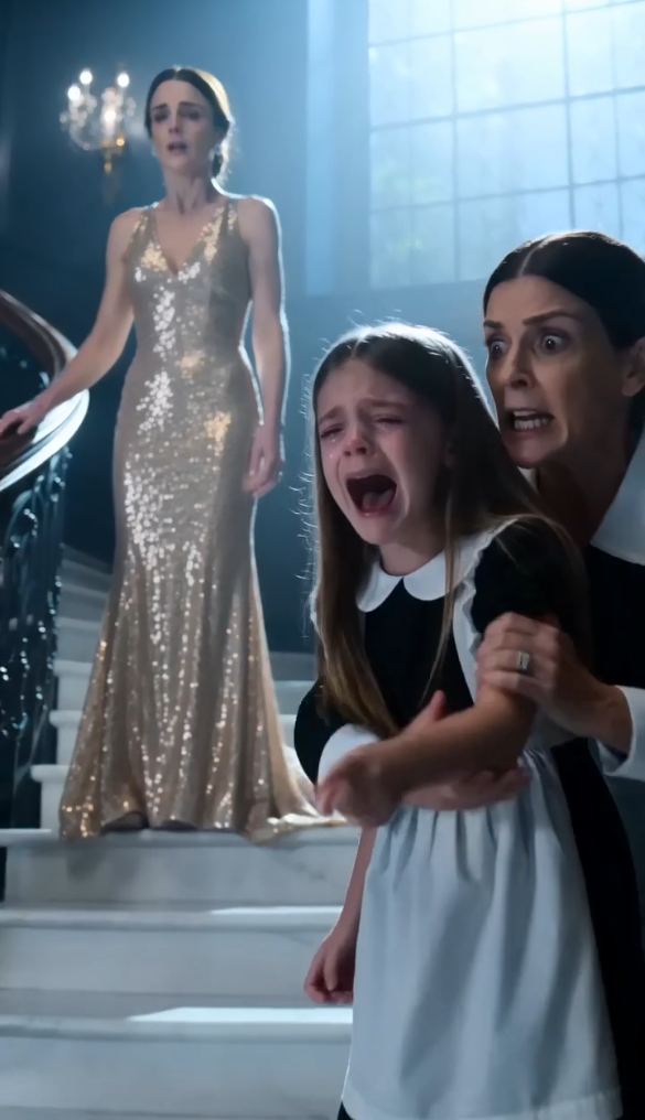 A Little Girl Whispered Three Words—Then the Mansion Fell Silent