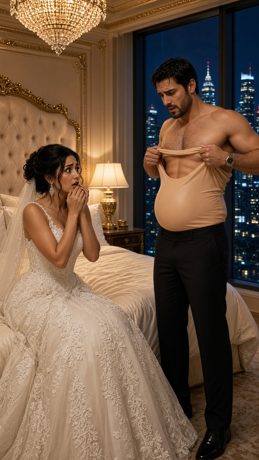 LA NOVIA VIO EL SELLO DENTRO DE LA PRÓTESIS DE SU MARIDO… Y SUSURRÓ: «ES DEL TALLER DE MI PADRE DESAPARECIDO