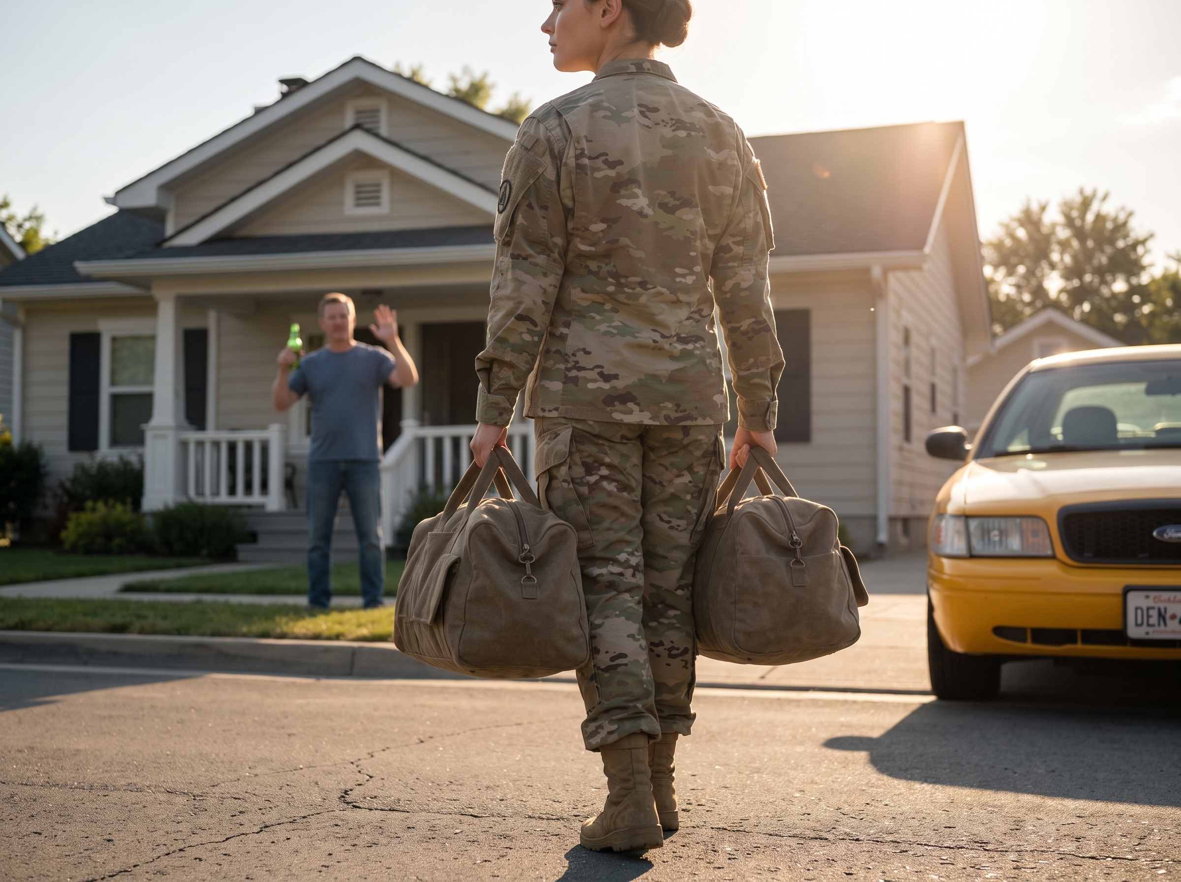 Her father waited on the porch to tell her she no longer had a home.