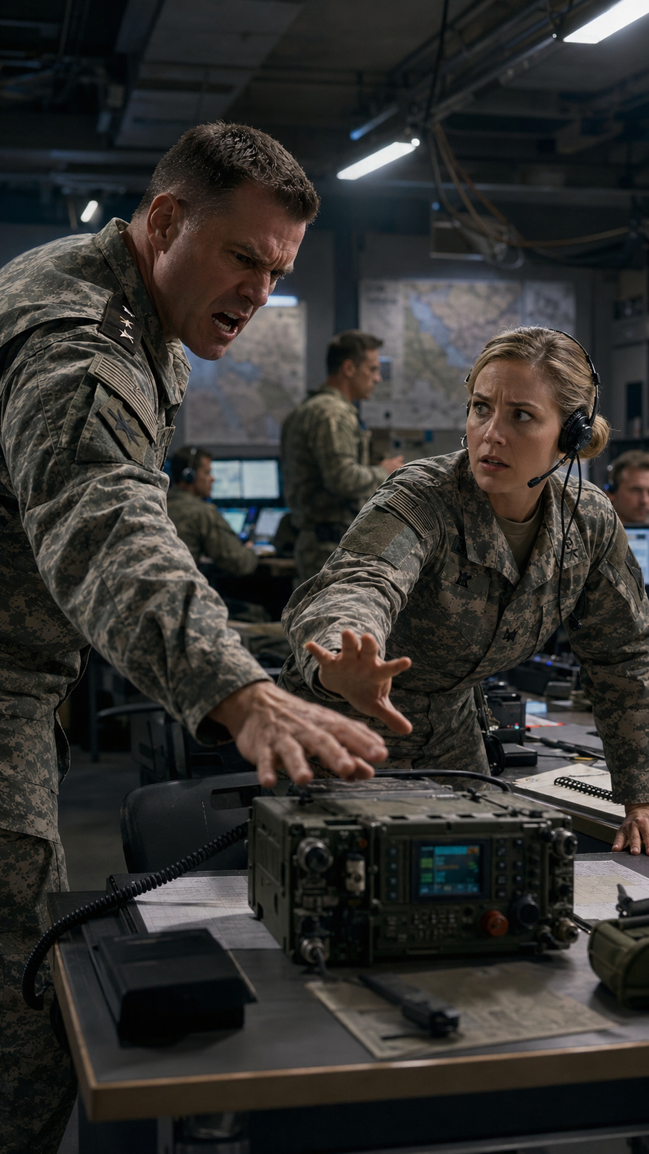 “He knocked the radio off the desk… not knowing it was the last call from the trapped unit.”