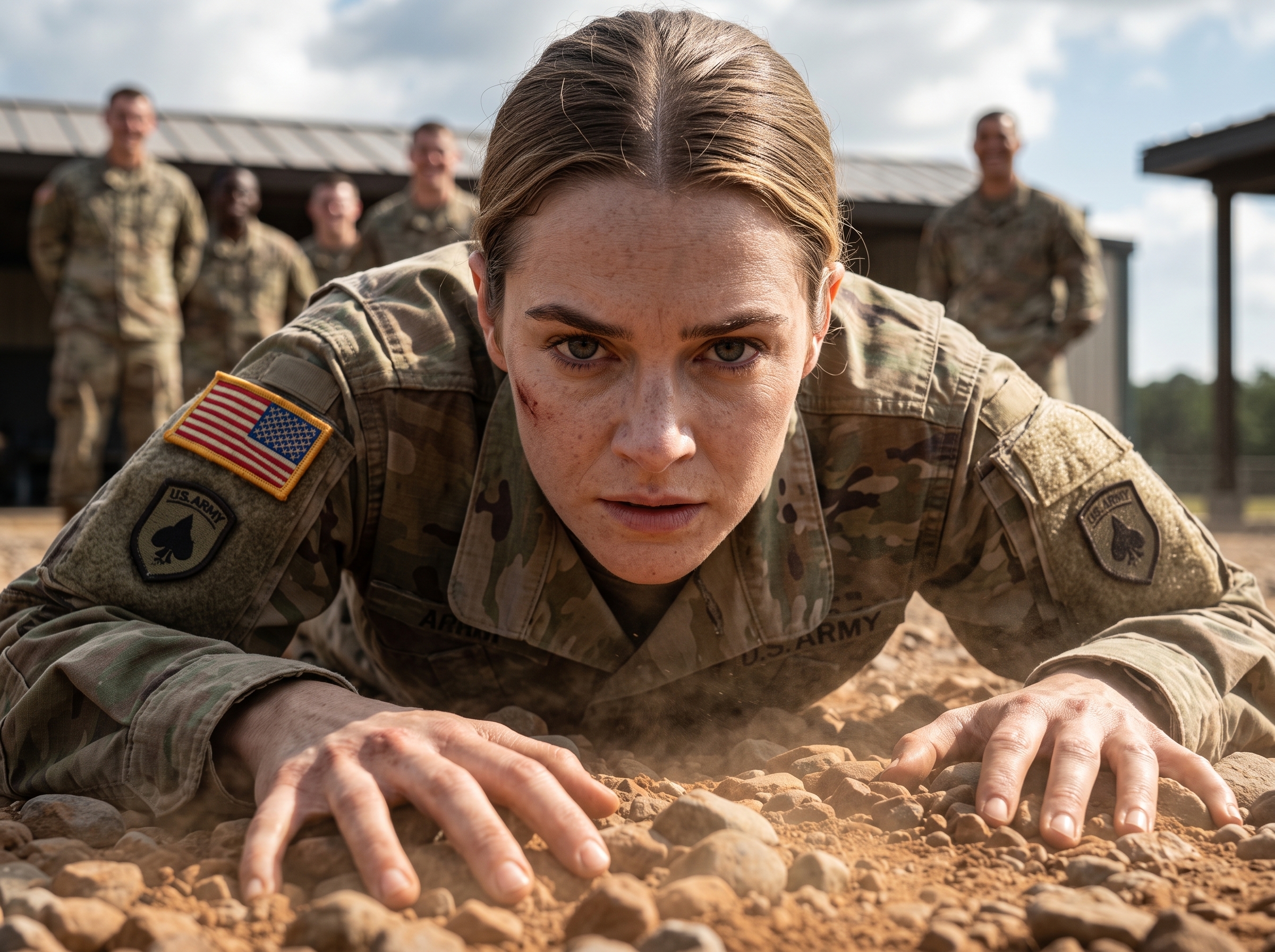 The captain made her crawl until her palms bled because he thought she was nobody.