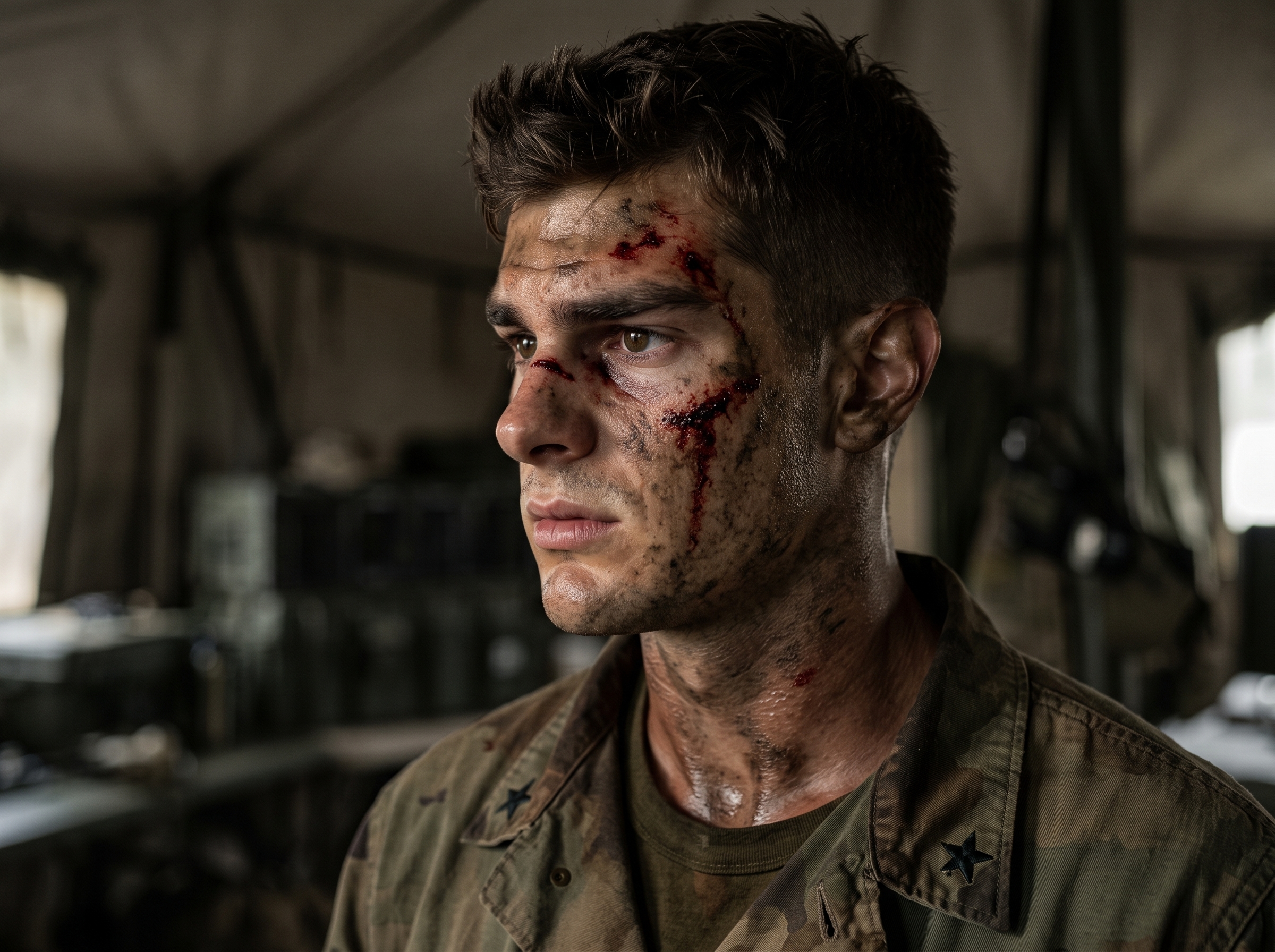 The death notice arrived five minutes before the dead soldier walked through the back door.