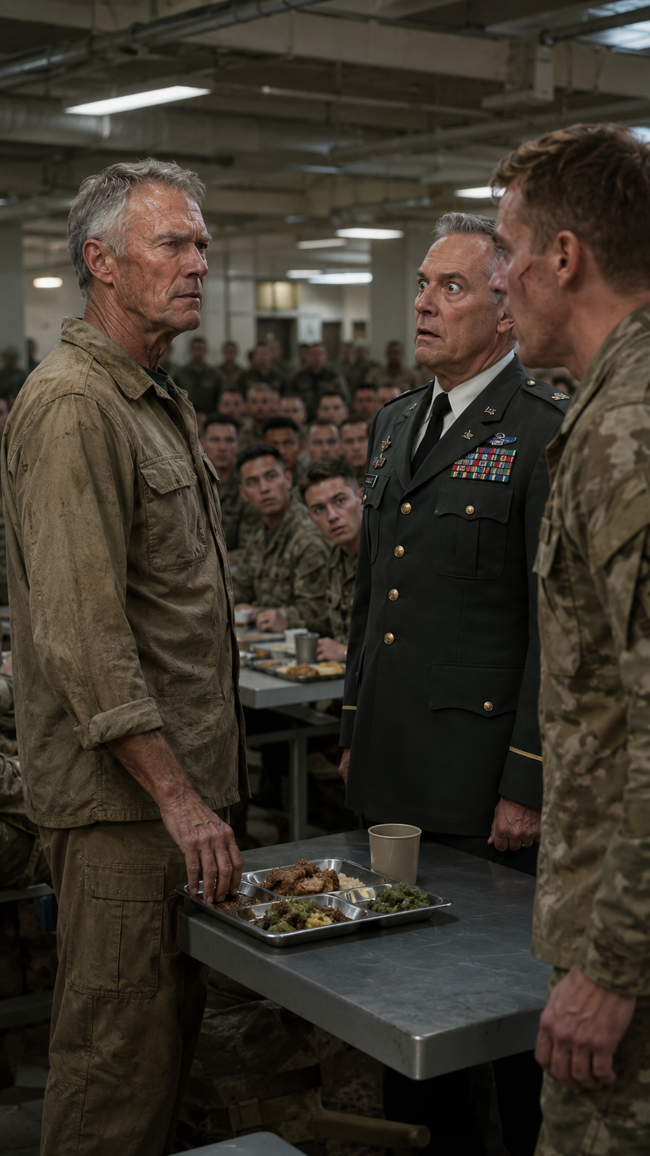 He slapped the soldier cleaning trays in the mess hall… but didn’t know the old man was the general who founded the base.