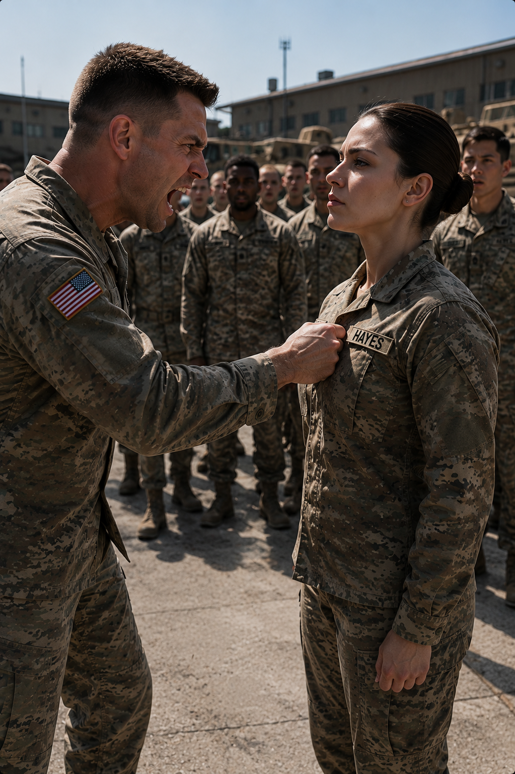 He ripped the only name tape from her right chest… then the general saw the name and froze.