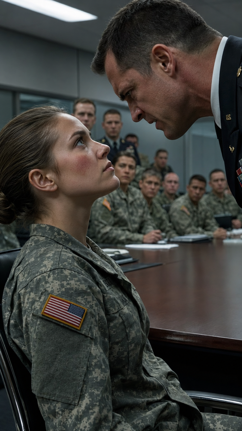 “He dragged her from the war room by the hair… not knowing she was the only one allowed to stop the mission.”