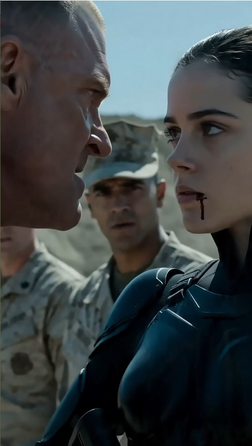 The commander slapped the strange girl hard on the firing range… but he didn’t know her next answer would leave the entire field silent.