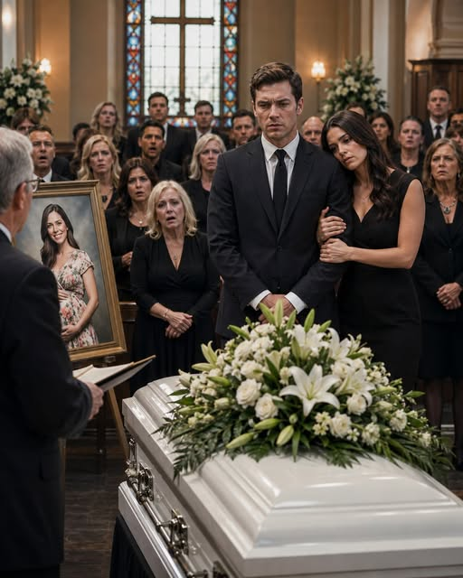 He Brought His Mistress to His Pregnant Wife’s Funeral — Then Her Attorney Placed a Sealed Will on the Casket
