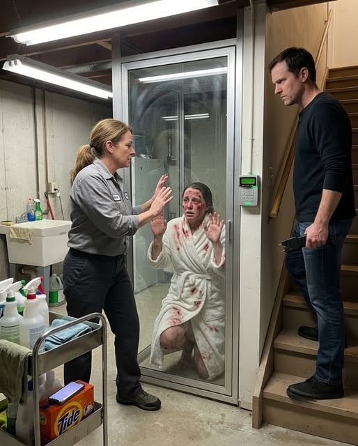 My Pregnant Sister Was Locked Inside a Glass Cage—Then the Woman Who Entered the Basement Spoke One Name