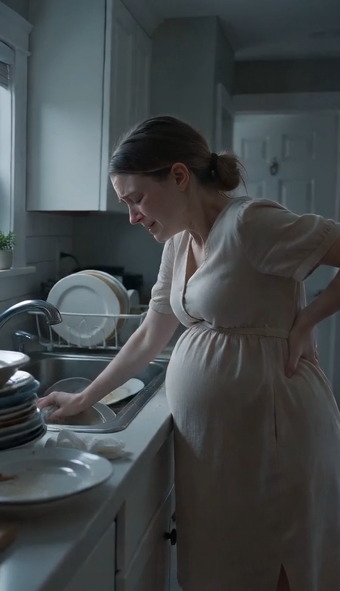 His family made his pregnant wife clean while calling her a freeloader—until her husband came home and revealed whose house it really was.