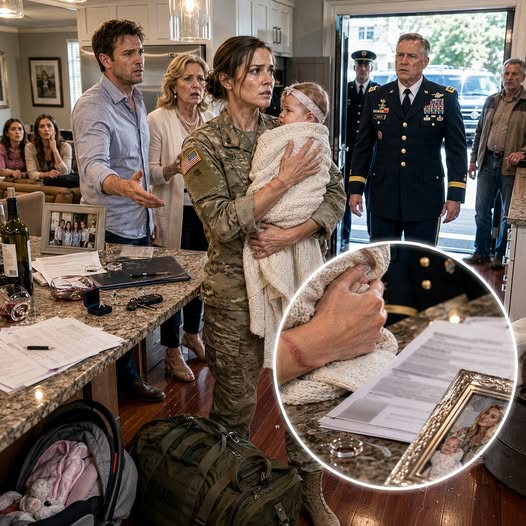 Her Husband Tried to Rip Their Baby From Her Arms With a Fake DNA Test — Then Her General Saw the Missing Lab Seal