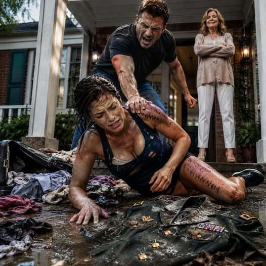Her Husband Threw the Injured Army Veteran Into the Rain—Then Her Father’s Final Envelope Put the Entire House in Her Name