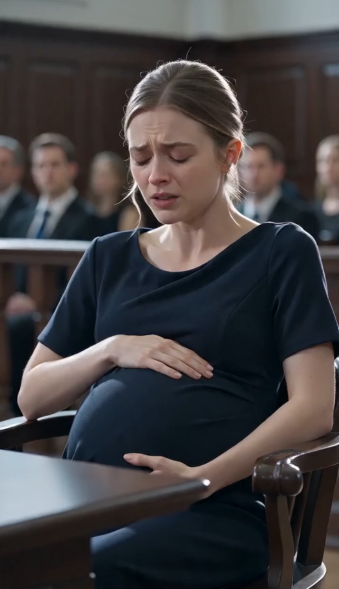 HOOK: A pregnant wife was called “unstable” in court — until her little stepdaughter walked in holding the teddy bear that heard everything.