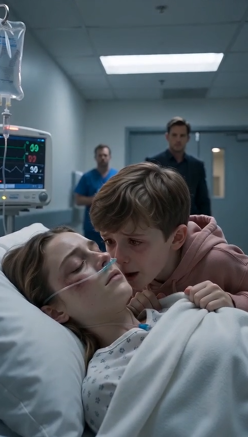 A boy warned his comatose mother not to open her eyes—until his father realized she could still hear everything.