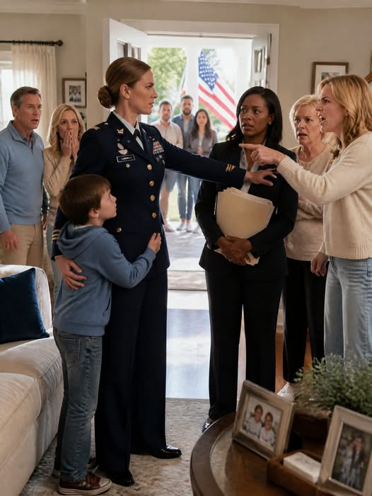 My Own Mother Tried To Take My Son Away—Then A Navy JAG Officer Opened Three Files That Exposed The Lie
