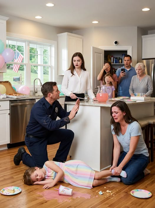 My Daughter Collapsed at Her Birthday Party—Then the Security Camera Exposed Who Touched Her Drink