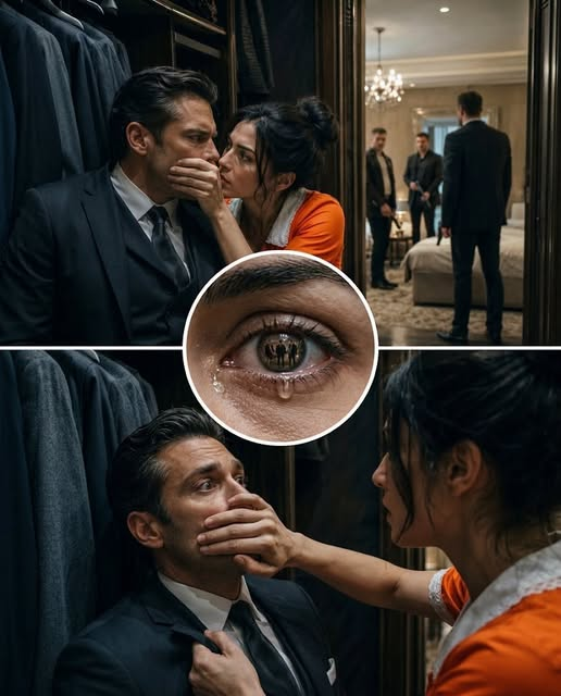 The Maid Dragged the Mafia Boss Into His Closet and Whispered, “It’s Not About the Money” — Then His Own Brother Reached for the Door