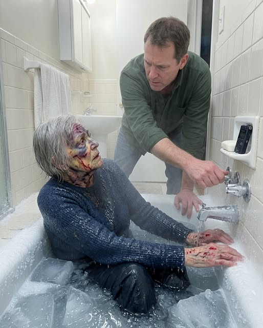 My Son-in-Law Left My Mother Freezing in a Bathtub—Then Her Hidden Recorder Captured the Secret He Couldn’t Bury