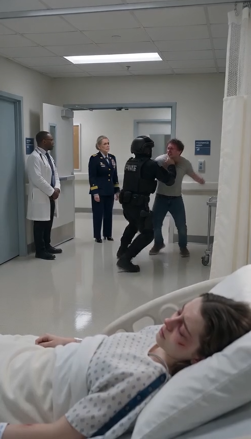 A husband and his mother beat his wife into the hospital — until her “useless” mother walked in with a federal badge.